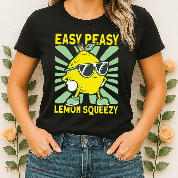 Easy Peasy Lemon Squeezy Lemonade Stand Boss Women's T-Shirt
