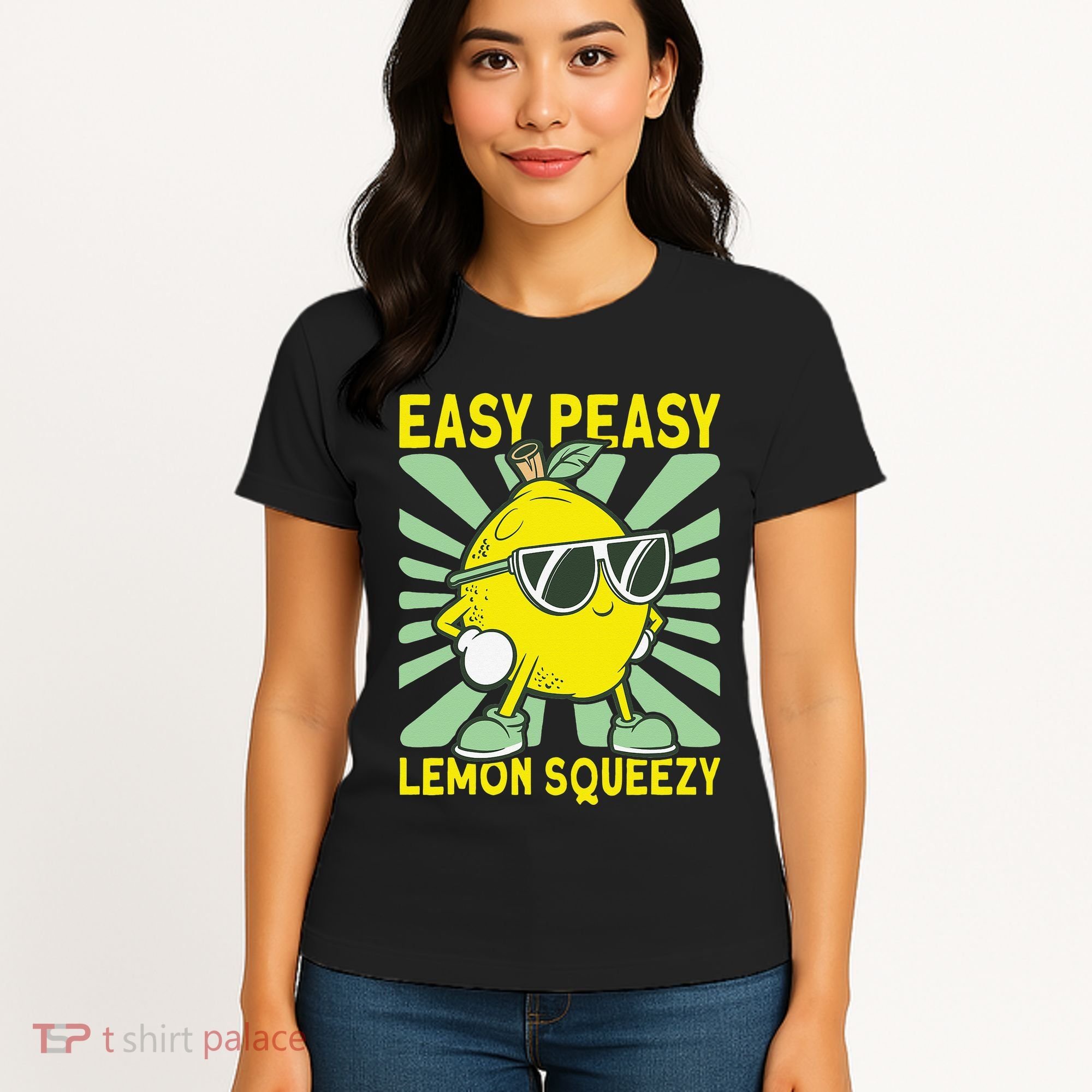 Easy Peasy Lemon Squeezy Lemonade Stand Boss Women's T-Shirt