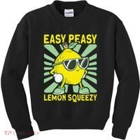 Easy Peasy Lemon Squeezy Lemonade Stand Boss Kids Sweatshirt thumb 0