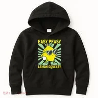 Easy Peasy Lemon Squeezy Lemonade Stand Boss Kids Hoodie thumb 0