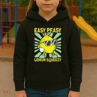 Easy Peasy Lemon Squeezy Lemonade Stand Boss Kids Hoodie thumb 3