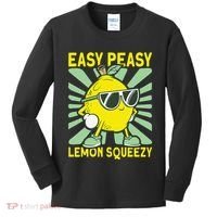 Easy Peasy Lemon Squeezy Lemonade Stand Boss Kids Long Sleeve Shirt thumb 0