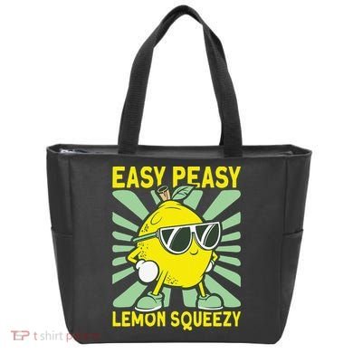 Easy Peasy Lemon Squeezy Lemonade Stand Boss Tote Bag