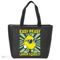Easy Peasy Lemon Squeezy Lemonade Stand Boss Tote Bag thumb 0
