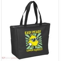 Easy Peasy Lemon Squeezy Lemonade Stand Boss Tote Bag thumb 2