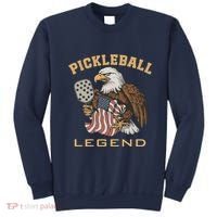 Eagle Paddleball Lover Usa Eagle American Pickleball Player Sweatshirt thumb 0