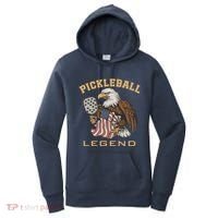 Eagle Paddleball Lover Usa Eagle American Pickleball Player Women's Hoodie thumb 0