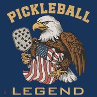 Eagle Paddleball Lover Usa Eagle American Pickleball Player Women's Hoodie thumb 2