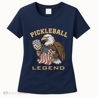 Eagle Paddleball Lover Usa Eagle American Pickleball Player Women's T-Shirt thumb 0
