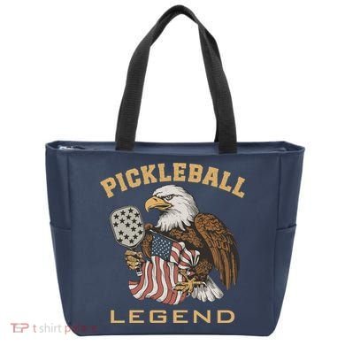 Eagle Paddleball Lover Usa Eagle American Pickleball Player Tote Bag