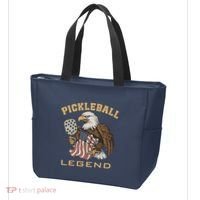 Eagle Paddleball Lover Usa Eagle American Pickleball Player Tote Bag thumb 3