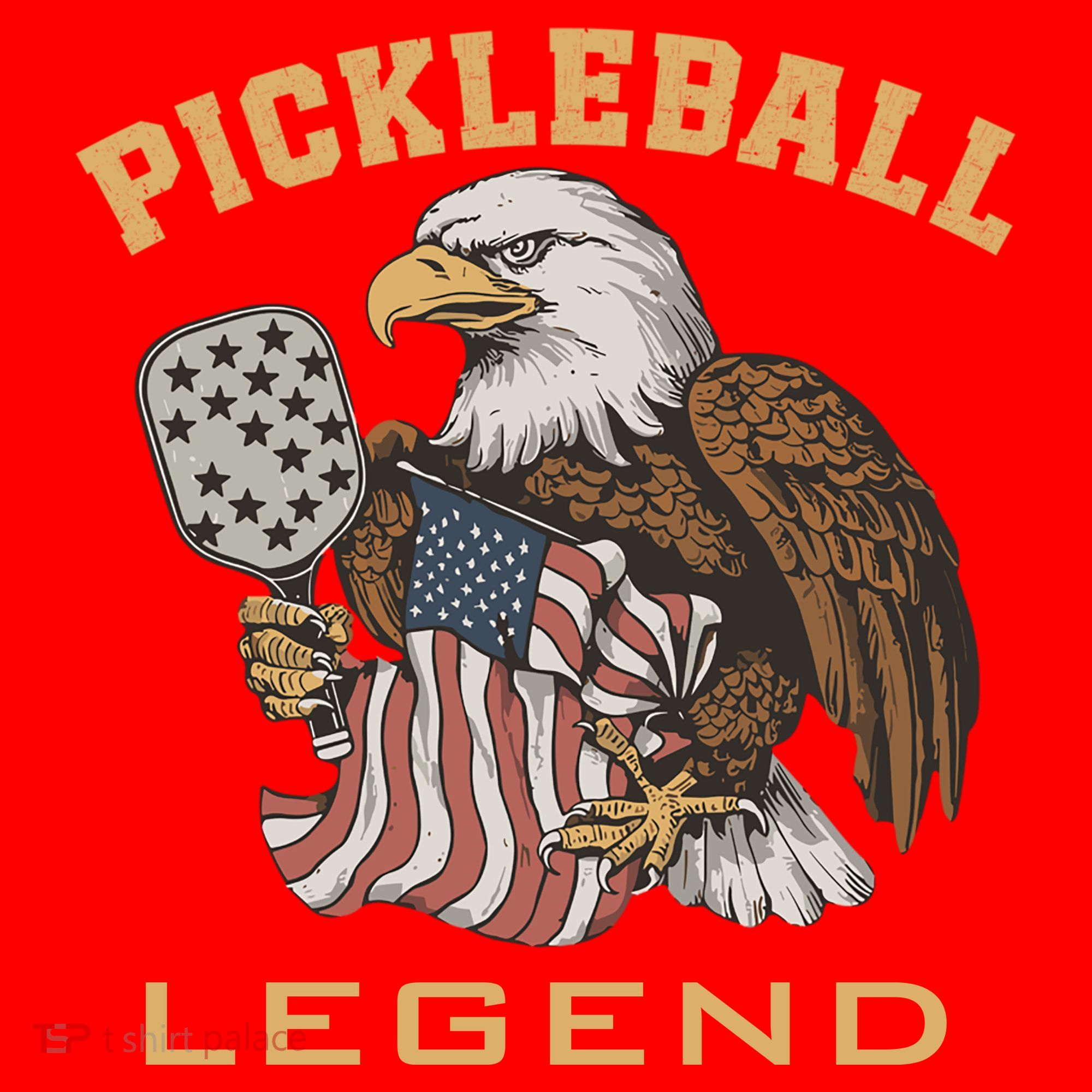 Eagle Paddleball Lover Usa Eagle American Pickleball Player Santa Hat