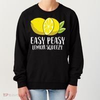 Easy Peasy Lemon Squeezy Lemonade Lemons Great Gift Women's Sweatshirt thumb 0