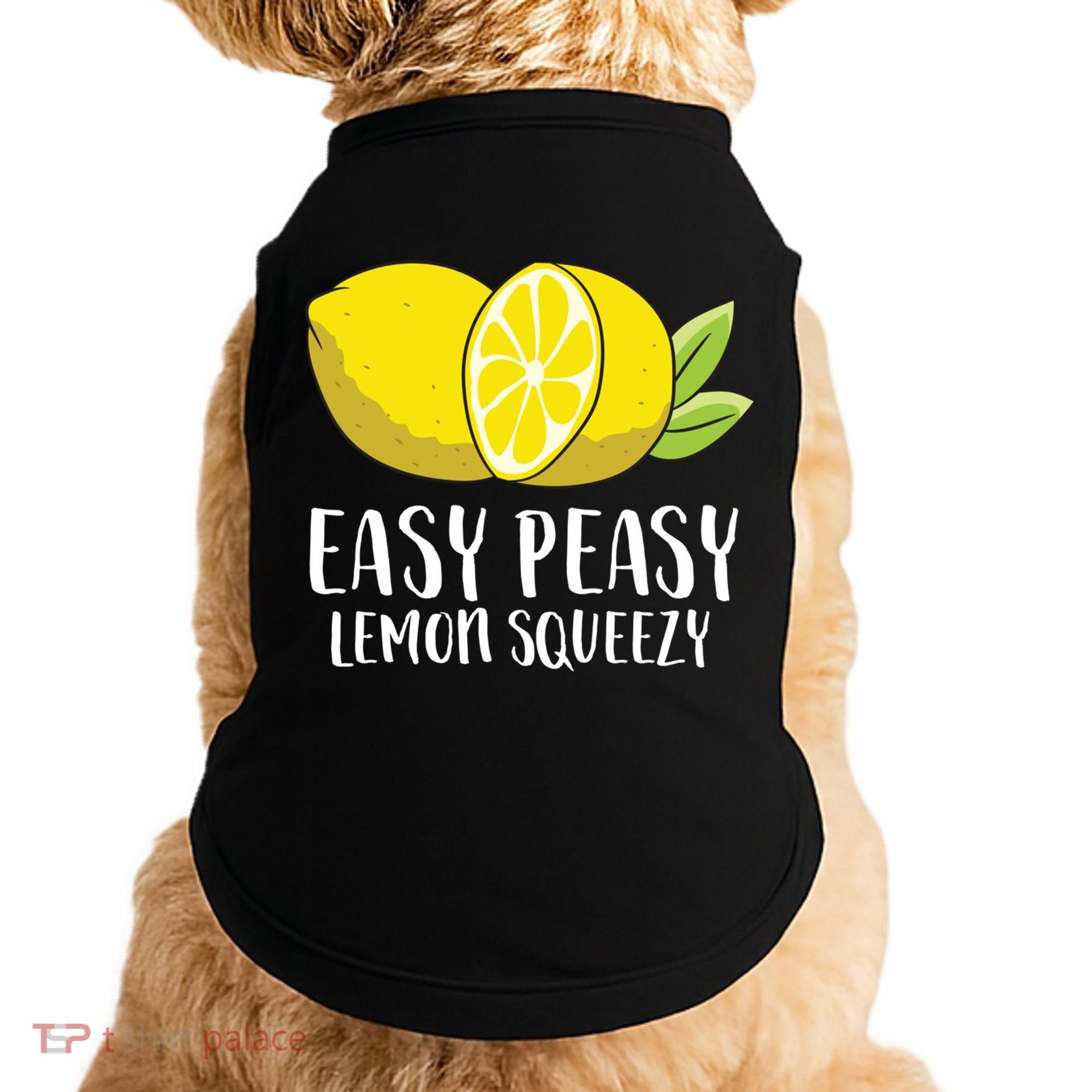 Easy Peasy Lemon Squeezy Lemonade Lemons Great Gift Doggie Tank