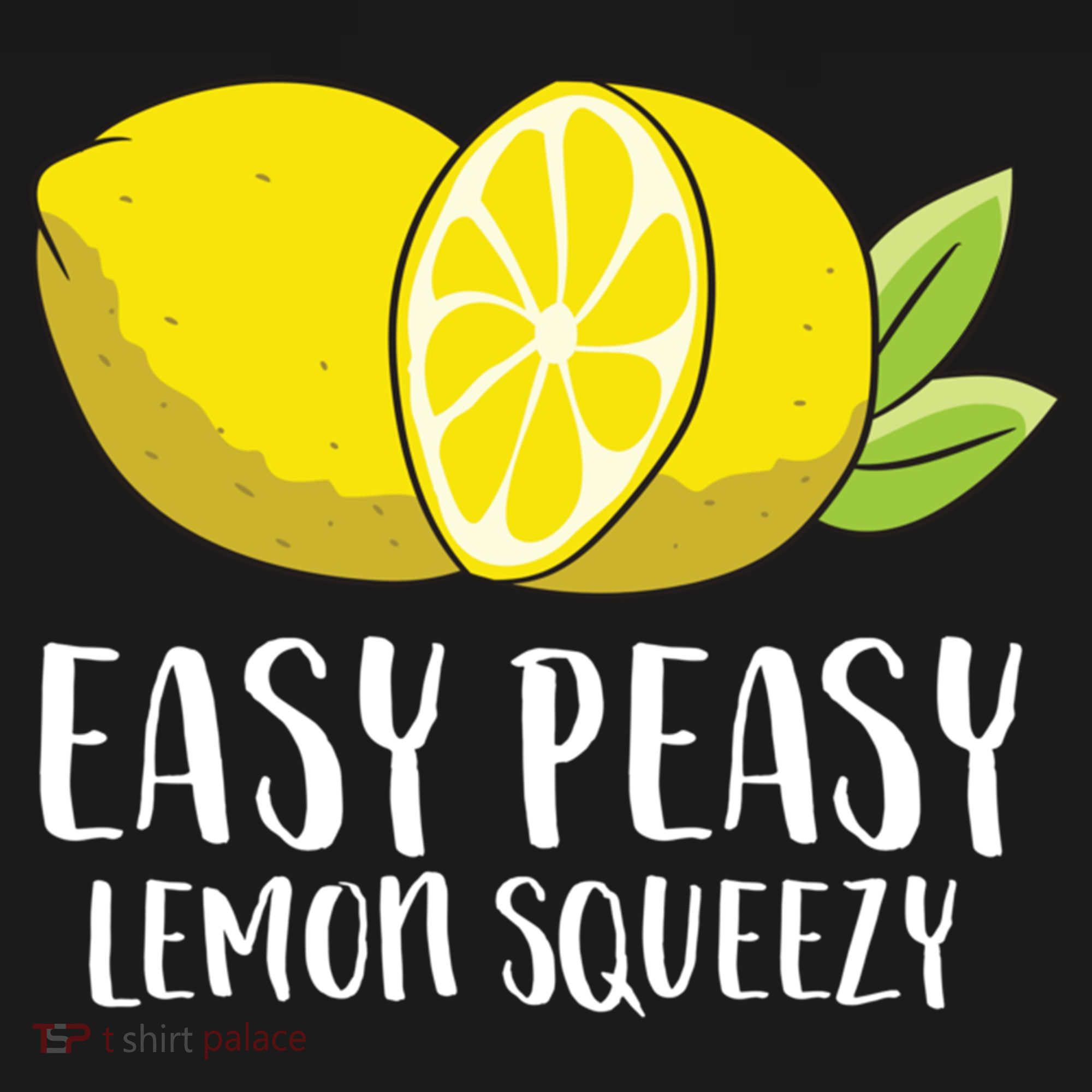 Easy Peasy Lemon Squeezy Lemonade Lemons Great Gift Backpack