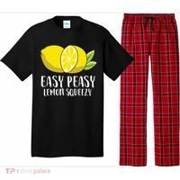 Easy Peasy Lemon Squeezy Lemonade Lemons Great Gift Pajama Set thumb 0