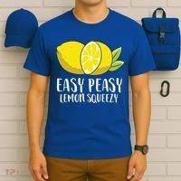 Easy Peasy Lemon Squeezy Lemonade Lemons Great Gift T-Shirt thumb 6
