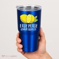 Easy Peasy Lemon Squeezy Lemonade Lemons Great Gift Tumbler thumb 2