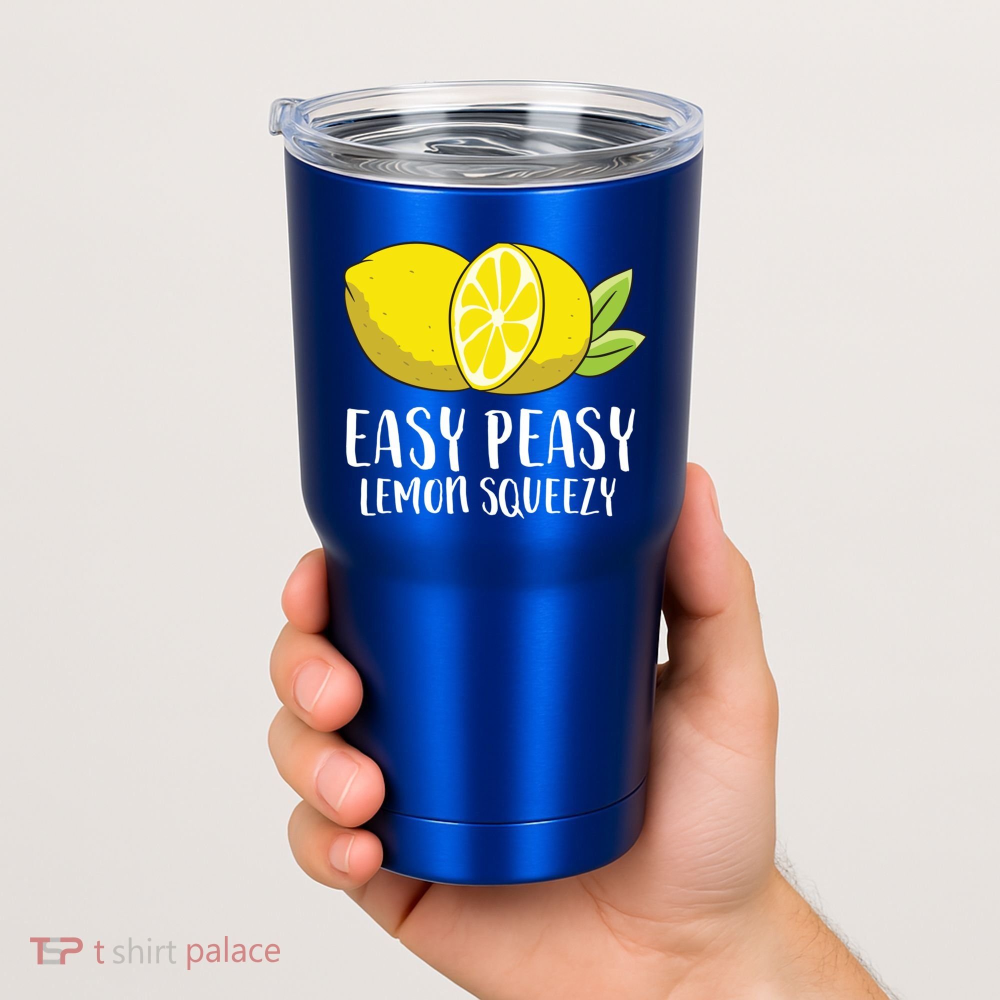 Easy Peasy Lemon Squeezy Lemonade Lemons Great Gift Tumbler