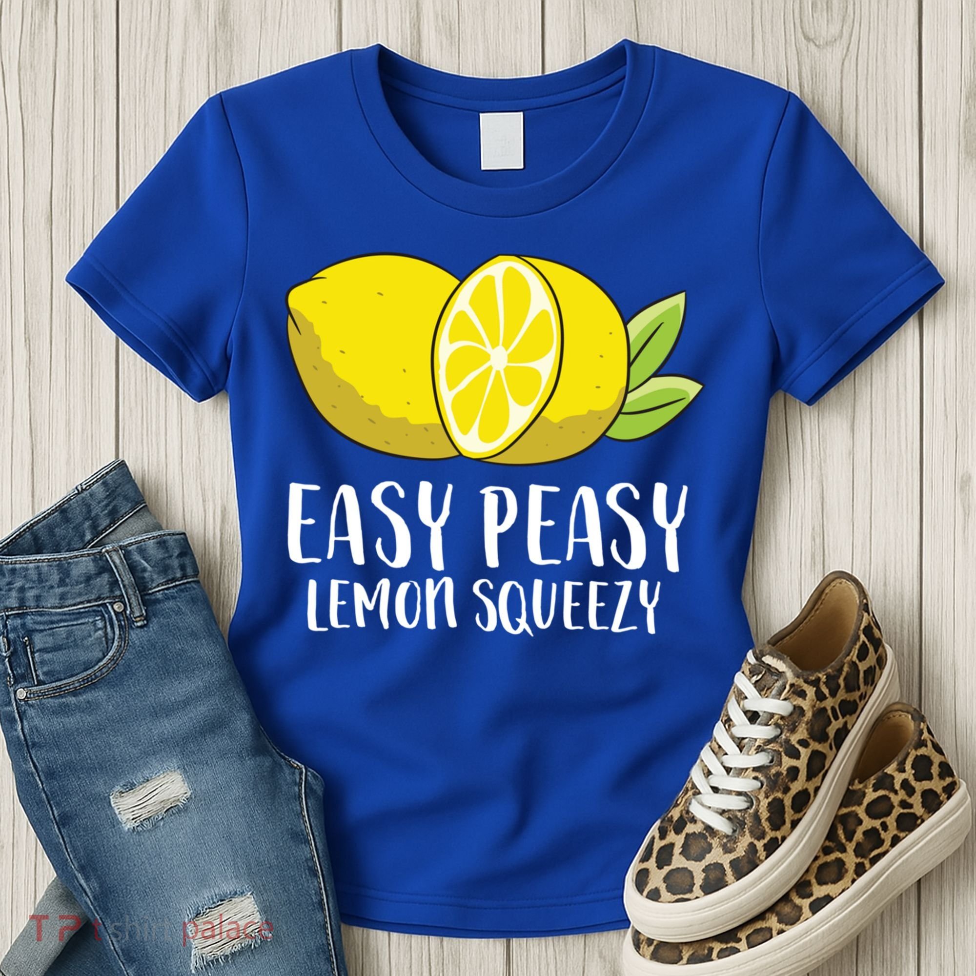 Easy Peasy Lemon Squeezy Lemonade Lemons Great Gift Women's T-Shirt