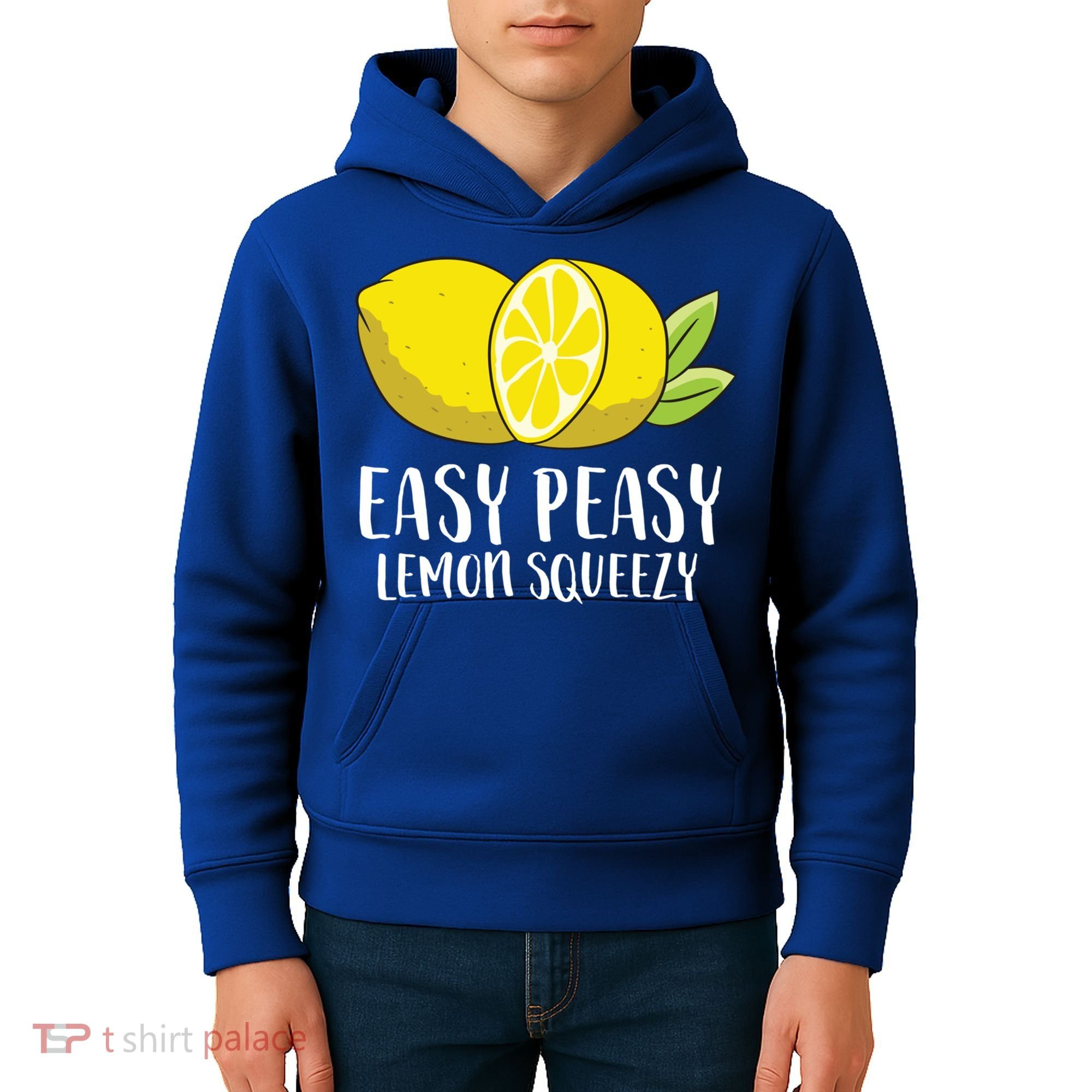 Easy Peasy Lemon Squeezy Lemonade Lemons Great Gift Kids Hoodie