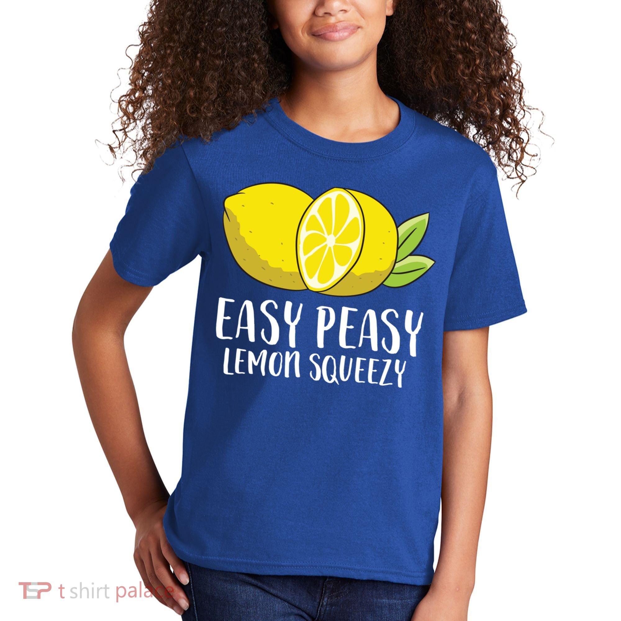 Easy Peasy Lemon Squeezy Lemonade Lemons Great Gift Kids T-Shirt