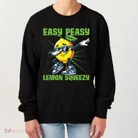 Easy Peasy Lemon Squeezy Lemon Stand Lemonade Crew Women's Sweatshirt thumb 0
