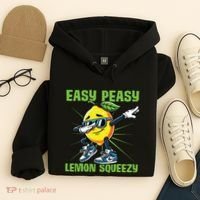 Easy Peasy Lemon Squeezy Lemon Stand Lemonade Crew Hoodie thumb 4