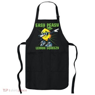 Easy Peasy Lemon Squeezy Lemon Stand Lemonade Crew Apron