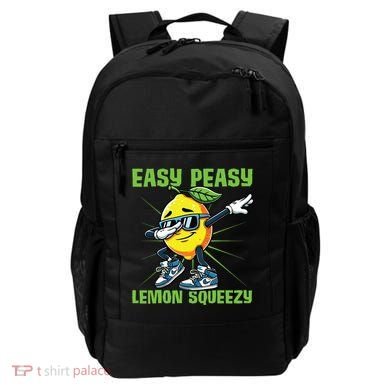 Easy Peasy Lemon Squeezy Lemon Stand Lemonade Crew Backpack