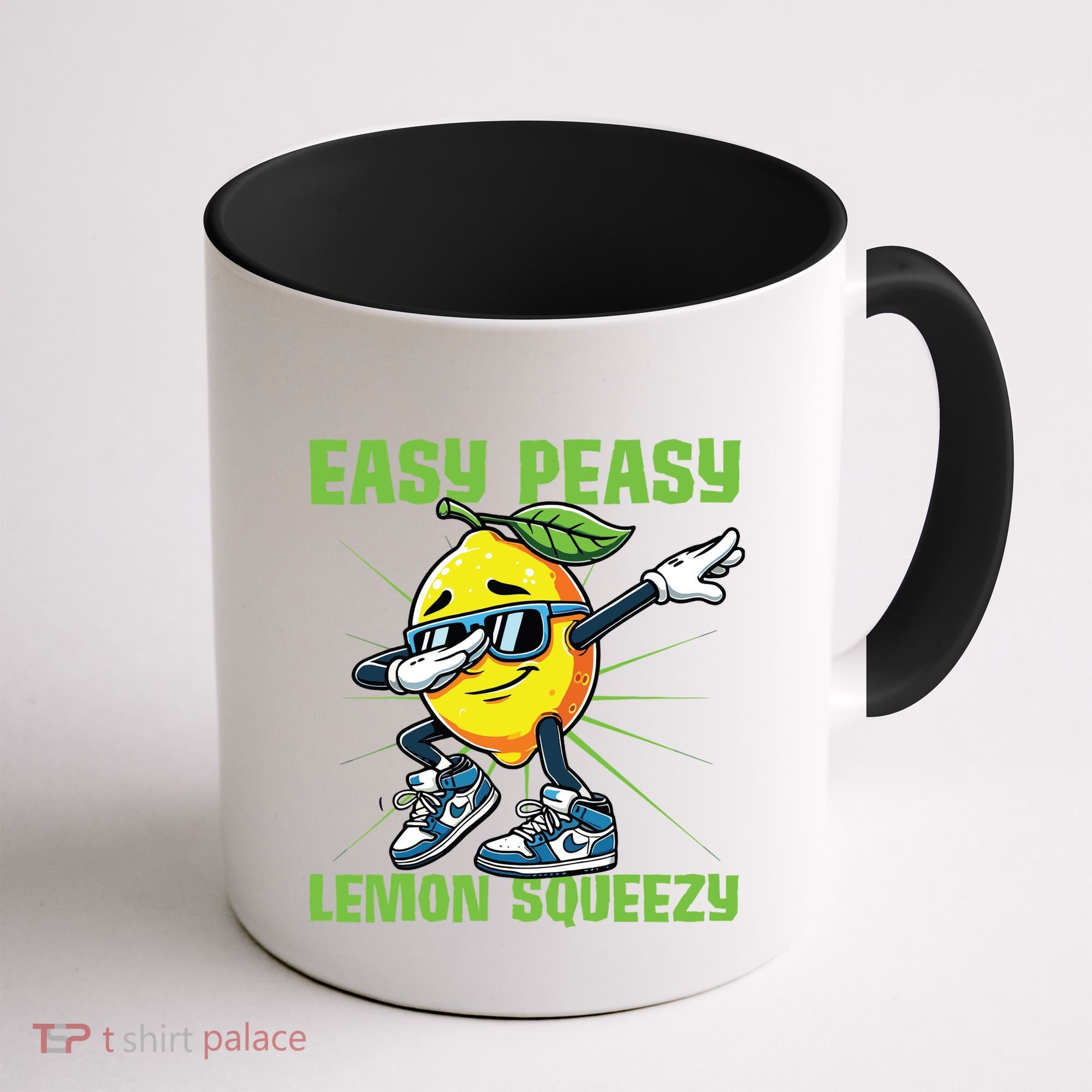 Easy Peasy Lemon Squeezy Lemon Stand Lemonade Crew Coffee Mug