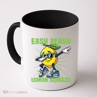 Easy Peasy Lemon Squeezy Lemon Stand Lemonade Crew Coffee Mug thumb 0