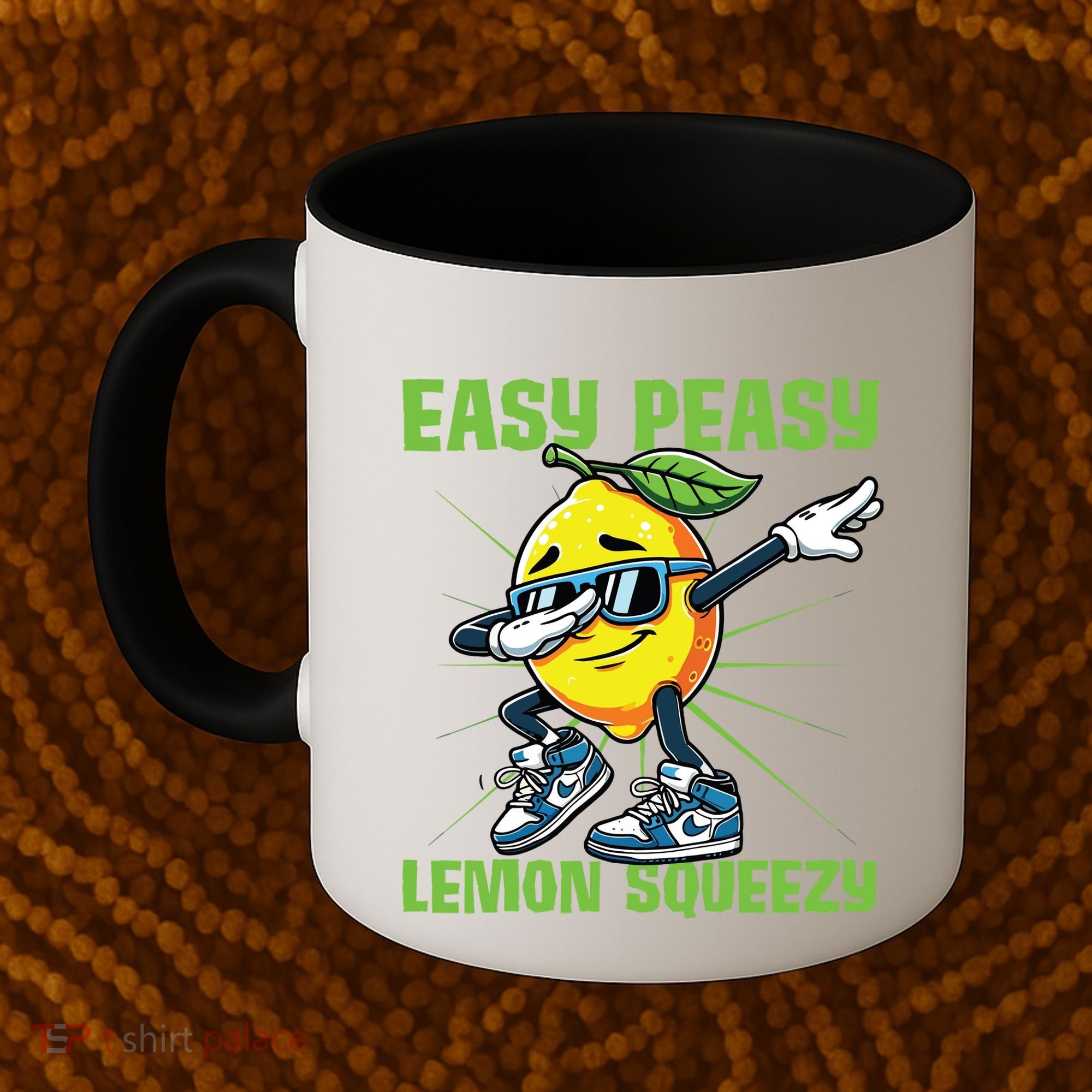 Easy Peasy Lemon Squeezy Lemon Stand Lemonade Crew Coffee Mug