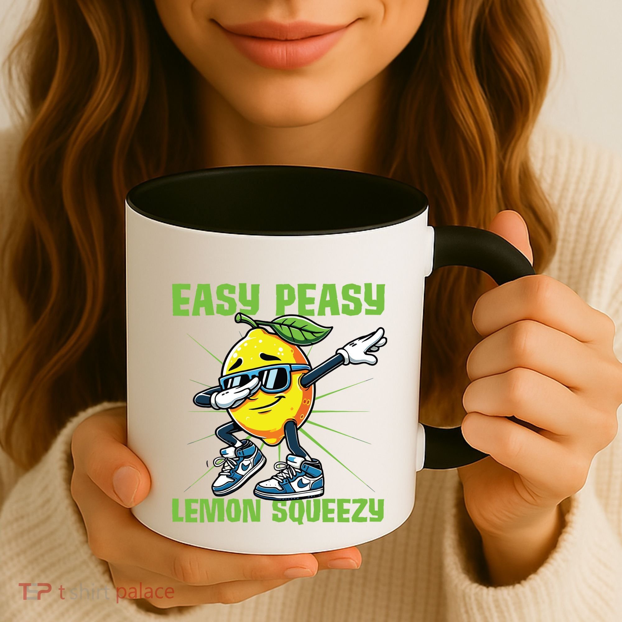 Easy Peasy Lemon Squeezy Lemon Stand Lemonade Crew Coffee Mug