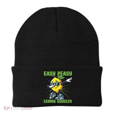Easy Peasy Lemon Squeezy Lemon Stand Lemonade Crew Beanie