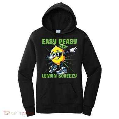 Easy Peasy Lemon Squeezy Lemon Stand Lemonade Crew Women's Hoodie