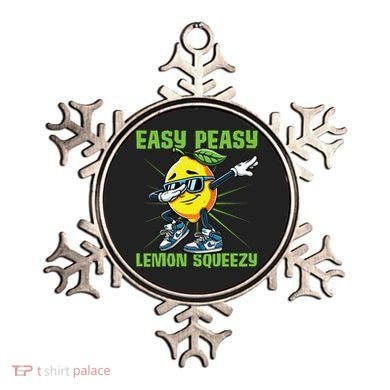 Easy Peasy Lemon Squeezy Lemon Stand Lemonade Crew Ornament