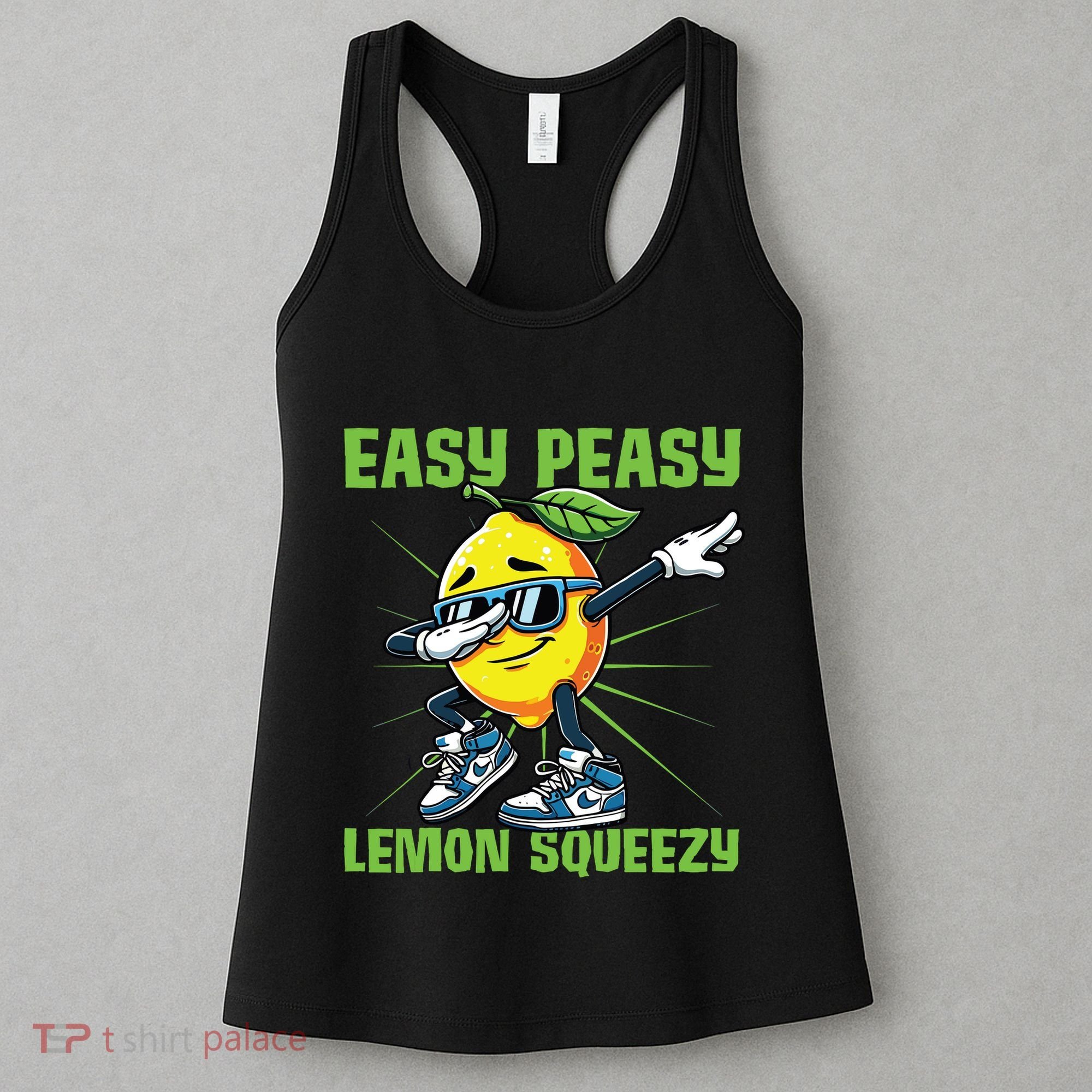Easy Peasy Lemon Squeezy Lemon Stand Lemonade Crew Women's Tank Top