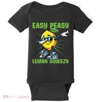 Easy Peasy Lemon Squeezy Lemon Stand Lemonade Crew Baby Bodysuit thumb 0