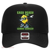 Easy Peasy Lemon Squeezy Lemon Stand Lemonade Crew Hat thumb 0