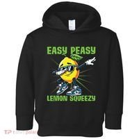 Easy Peasy Lemon Squeezy Lemon Stand Lemonade Crew Toddler Hoodie thumb 0