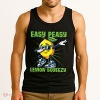 Easy Peasy Lemon Squeezy Lemon Stand Lemonade Crew Tank Top thumb 3