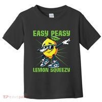 Easy Peasy Lemon Squeezy Lemon Stand Lemonade Crew Toddler T-Shirt thumb 0