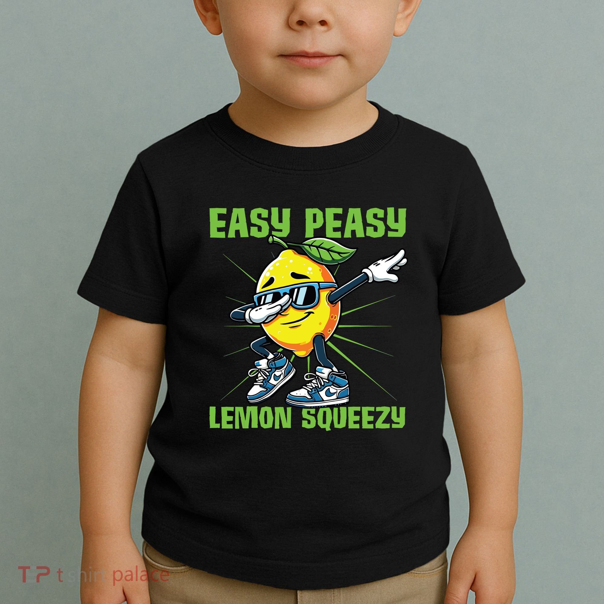 Easy Peasy Lemon Squeezy Lemon Stand Lemonade Crew Toddler T-Shirt