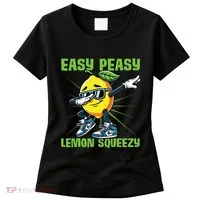 Easy Peasy Lemon Squeezy Lemon Stand Lemonade Crew Women's T-Shirt thumb 0