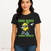 Easy Peasy Lemon Squeezy Lemon Stand Lemonade Crew Women's T-Shirt thumb 4