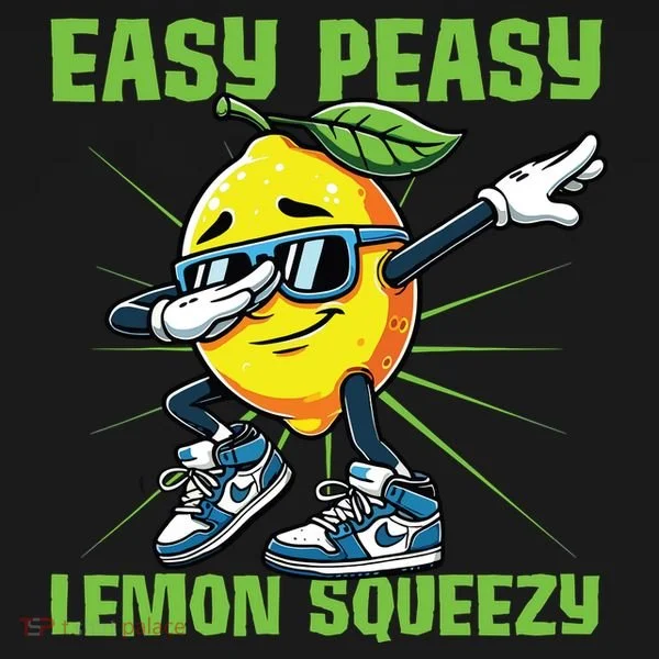 Easy Peasy Lemon Squeezy Lemon Stand Lemonade Crew Women's T-Shirt
