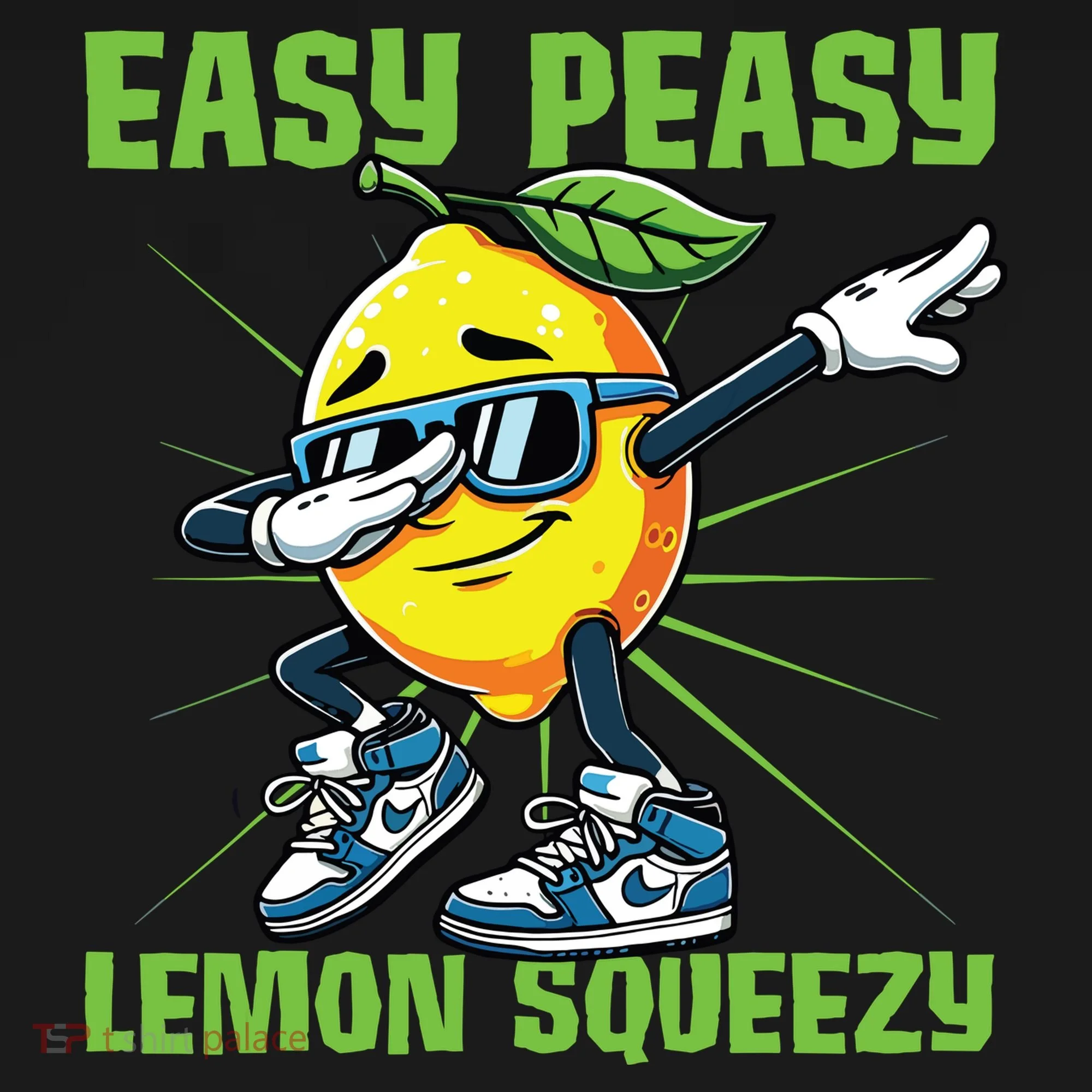 Easy Peasy Lemon Squeezy Lemon Stand Lemonade Crew Kids Sweatshirt