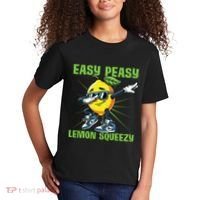 Easy Peasy Lemon Squeezy Lemon Stand Lemonade Crew Kids T-Shirt thumb 2