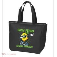 Easy Peasy Lemon Squeezy Lemon Stand Lemonade Crew Tote Bag thumb 3